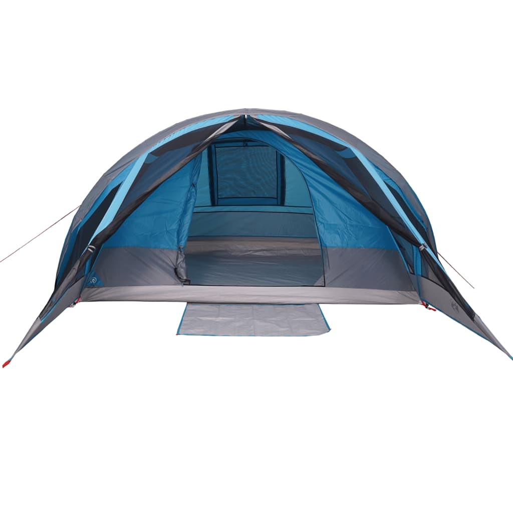 vidaXL Family Tent Cabin 6-Person Blue Waterproof