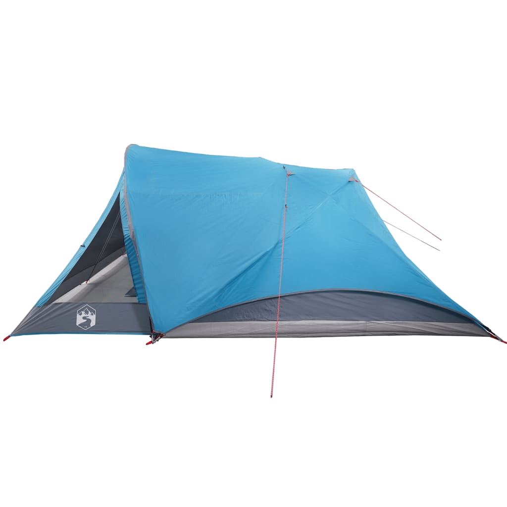 vidaXL Family Tent Cabin 6-Person Blue Waterproof