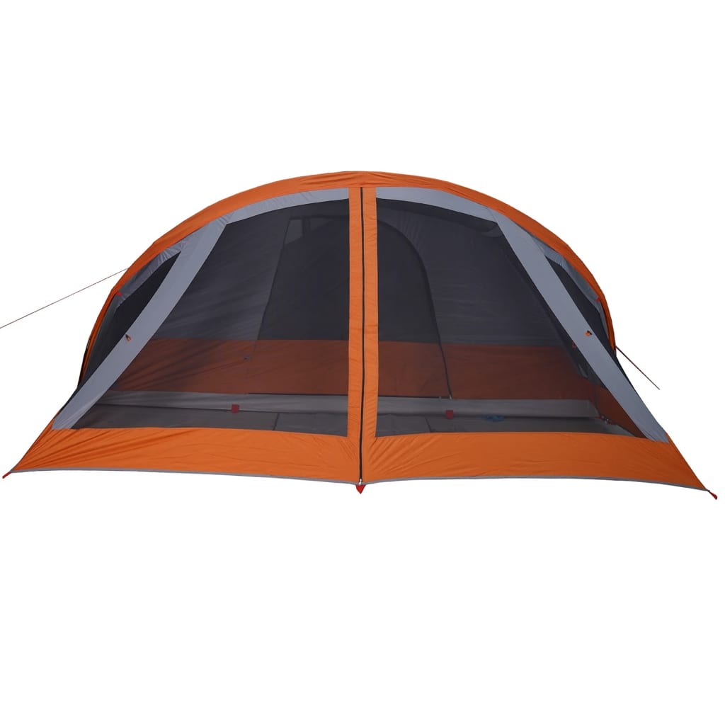 vidaXL Family Tent Cabin 6-Person Grey Waterproof