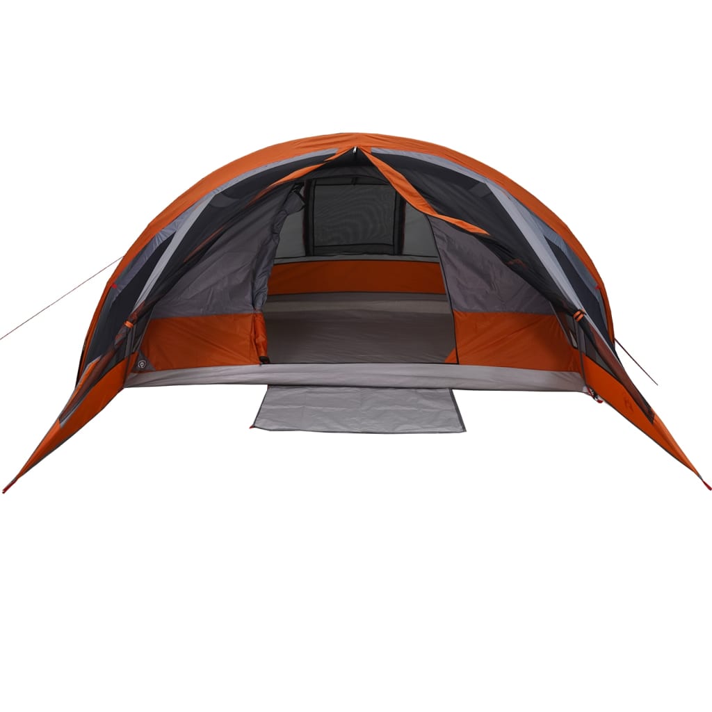 vidaXL Family Tent Cabin 6-Person Grey Waterproof