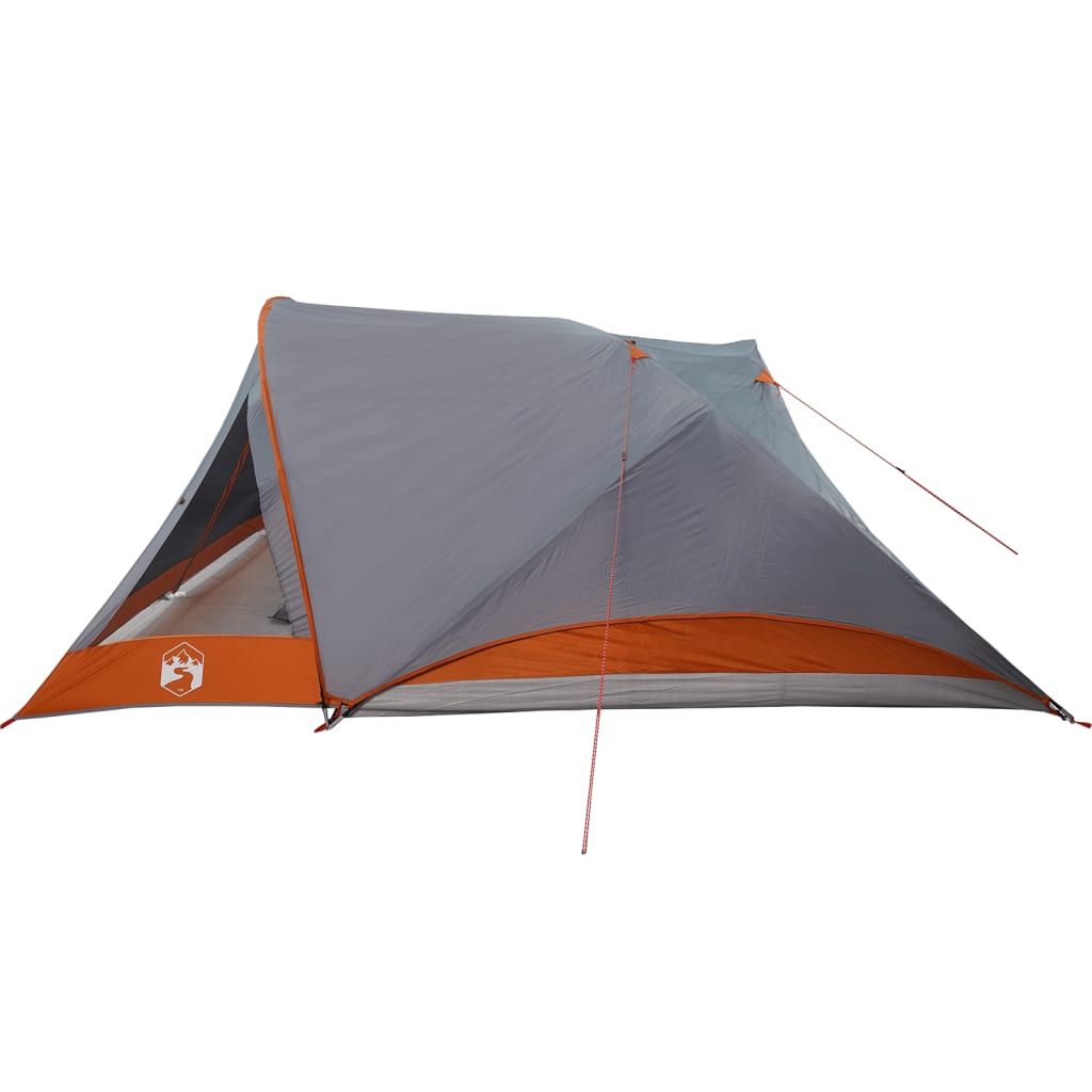 vidaXL Family Tent Cabin 6-Person Grey Waterproof