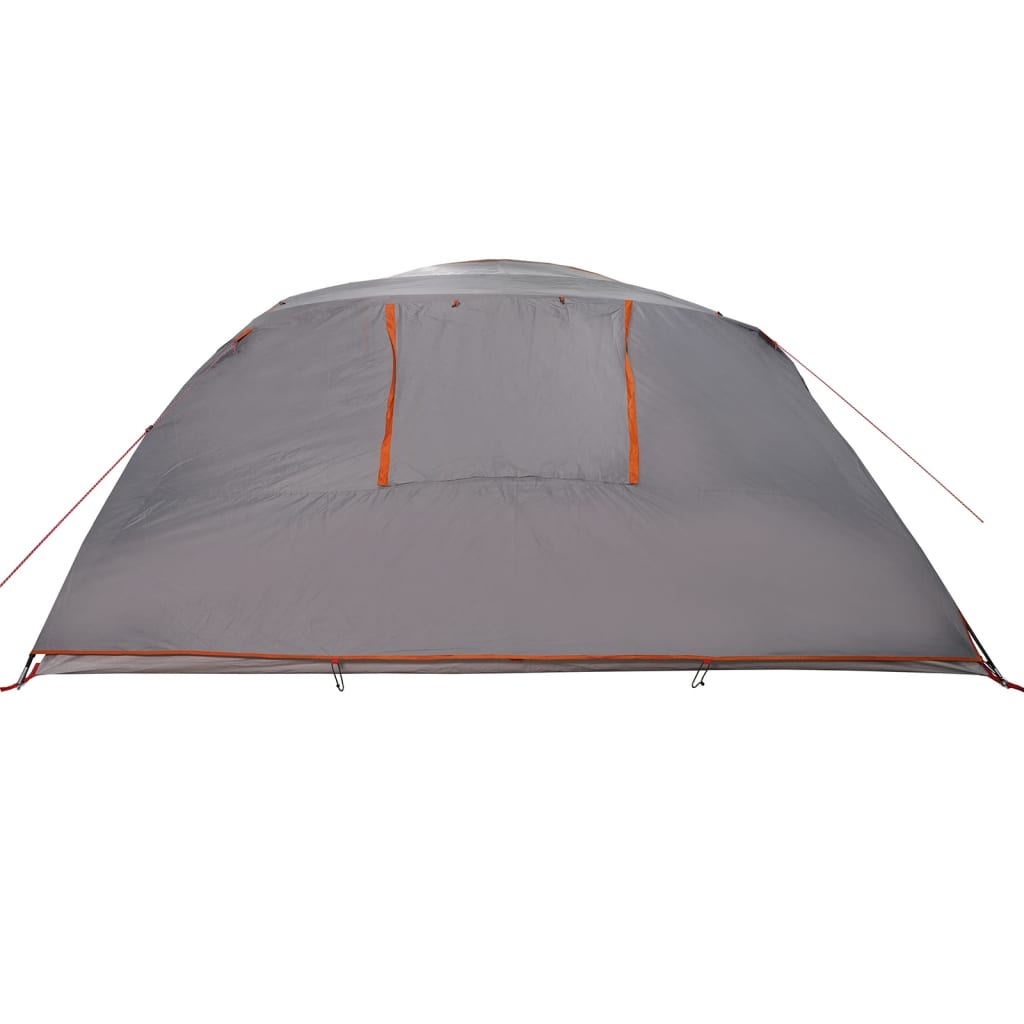 vidaXL Family Tent Cabin 6-Person Grey Waterproof