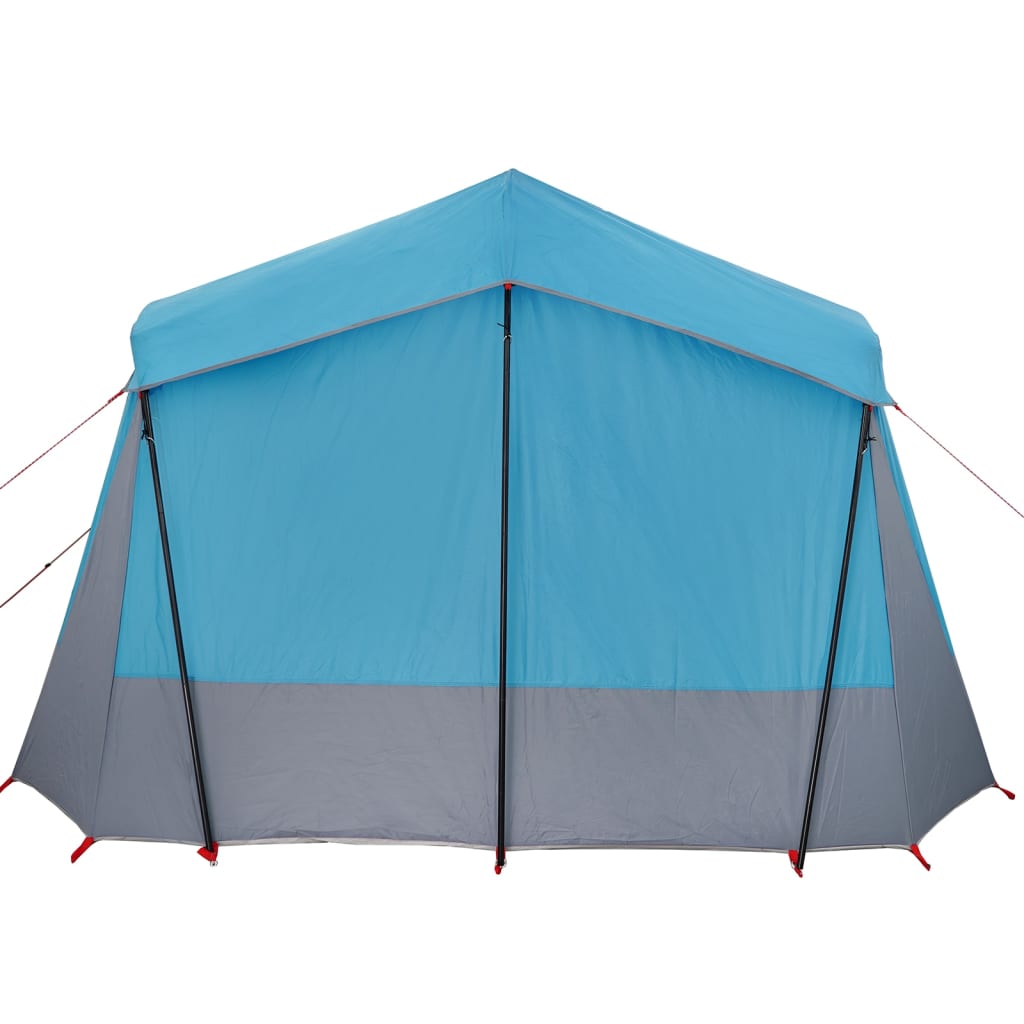 vidaXL Camping Tent Cabin 5-Person Blue Waterproof