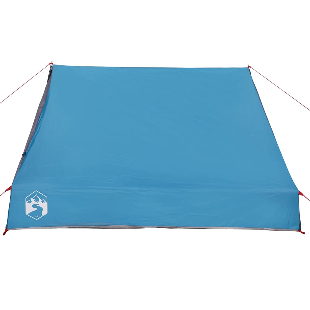 vidaXL Camping Tent A-Frame 2-Person Blue Waterproof