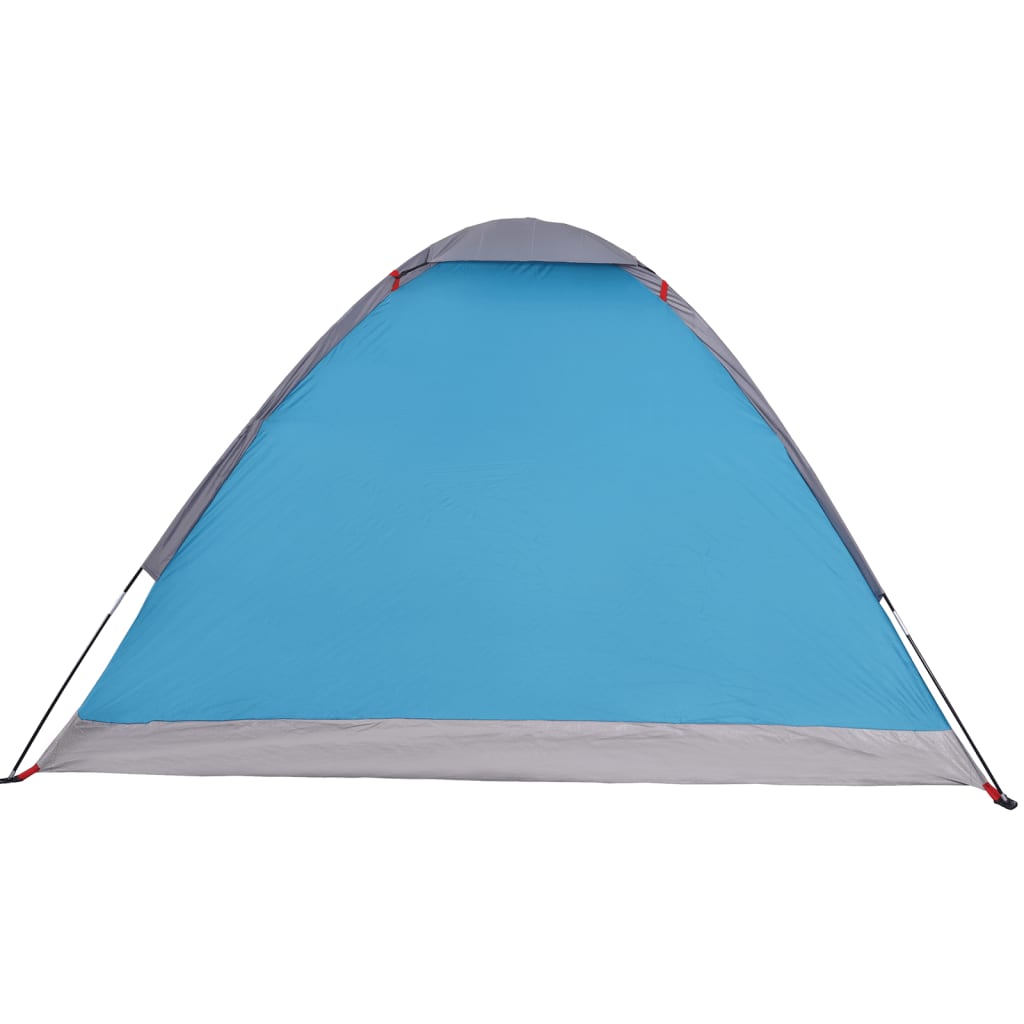 vidaXL Camping Tent Dome 2-Person Blue Waterproof