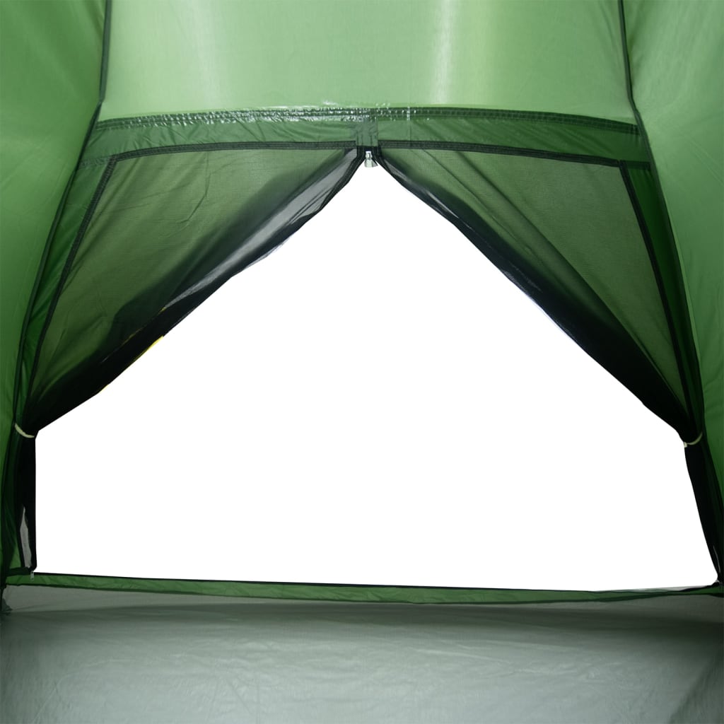 vidaXL Camping Tent Dome 4-Person Green Waterproof