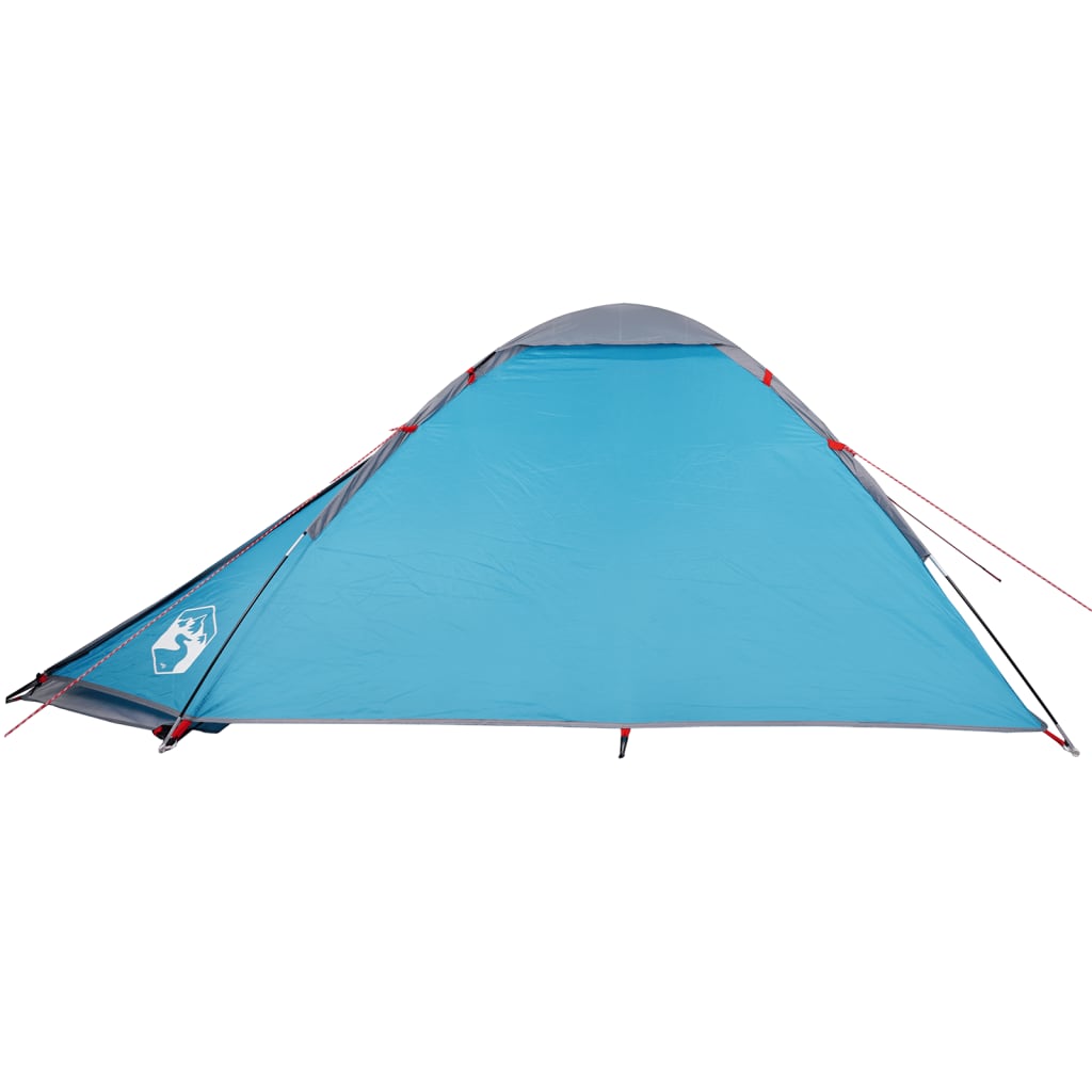 vidaXL Camping Tent Dome 2-Person Blue Waterproof