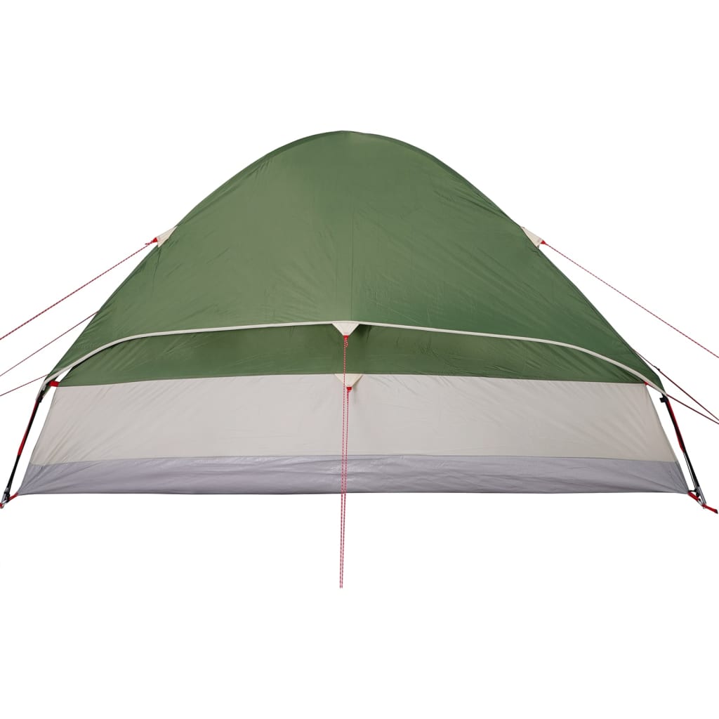 vidaXL Camping Tent Dome 2-Person Green Waterproof