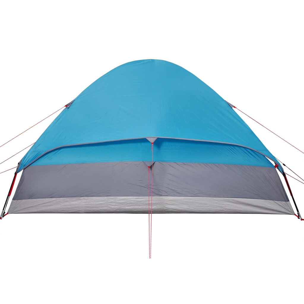 vidaXL Camping Tent Dome 2-Person Blue Waterproof