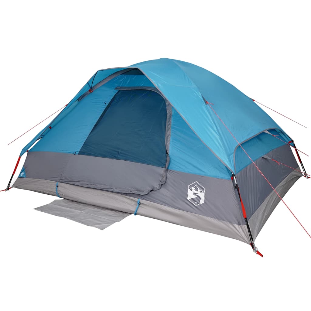 vidaXL Family Tent Dome 6-Person Blue Waterproof