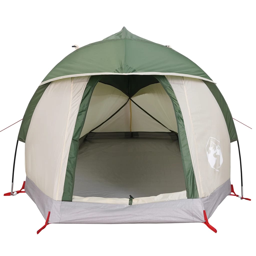 vidaXL Camping Tent Dome 1-Person Green Waterproof