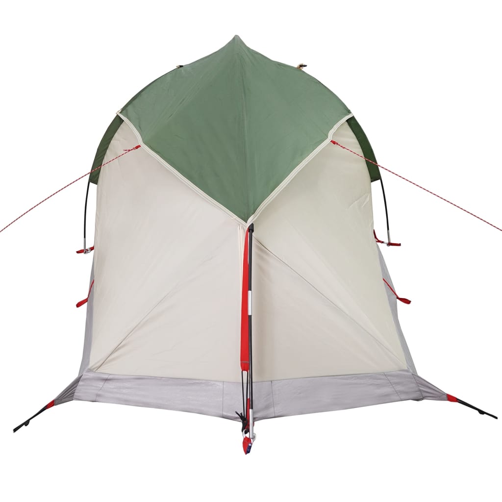 vidaXL Camping Tent Dome 1-Person Green Waterproof