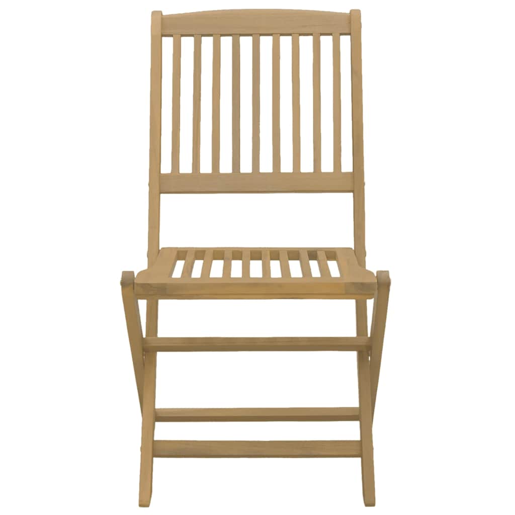 Folding Garden Chairs 2 pcs 44x50x88 cm Solid Wood Acacia