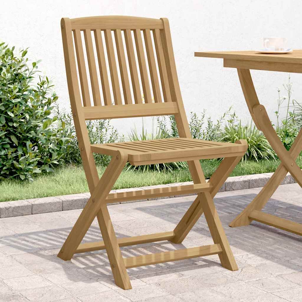 Folding Garden Chairs 2 pcs 44x50x88 cm Solid Wood Acacia