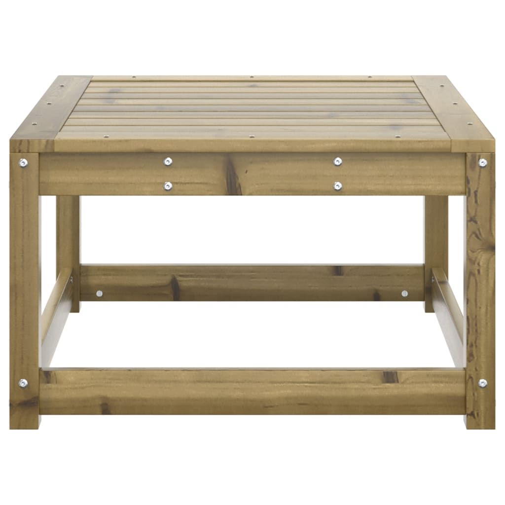 Garden Footstool | Natural Pine | Treated Pine Wood | 63.5 cm | Modular