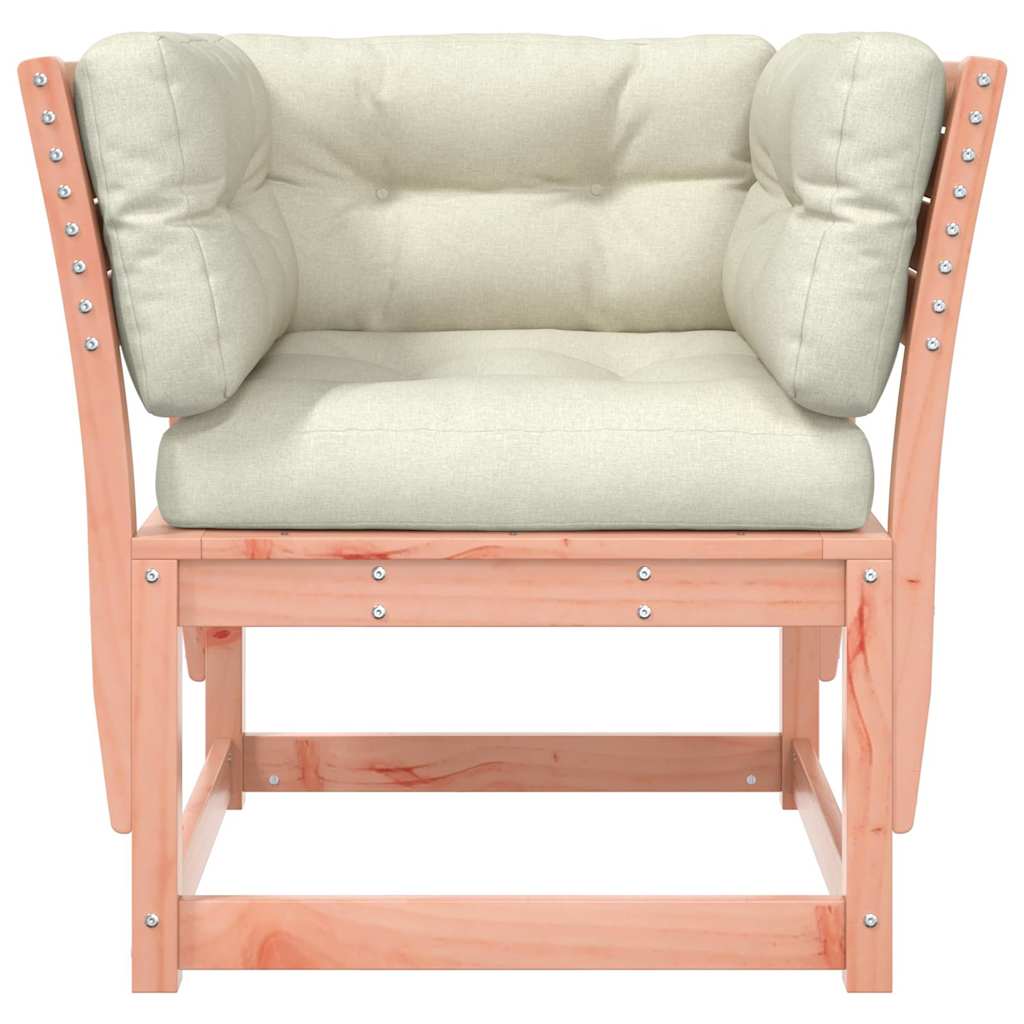 Garden Sofa | Cream white, Natural wood