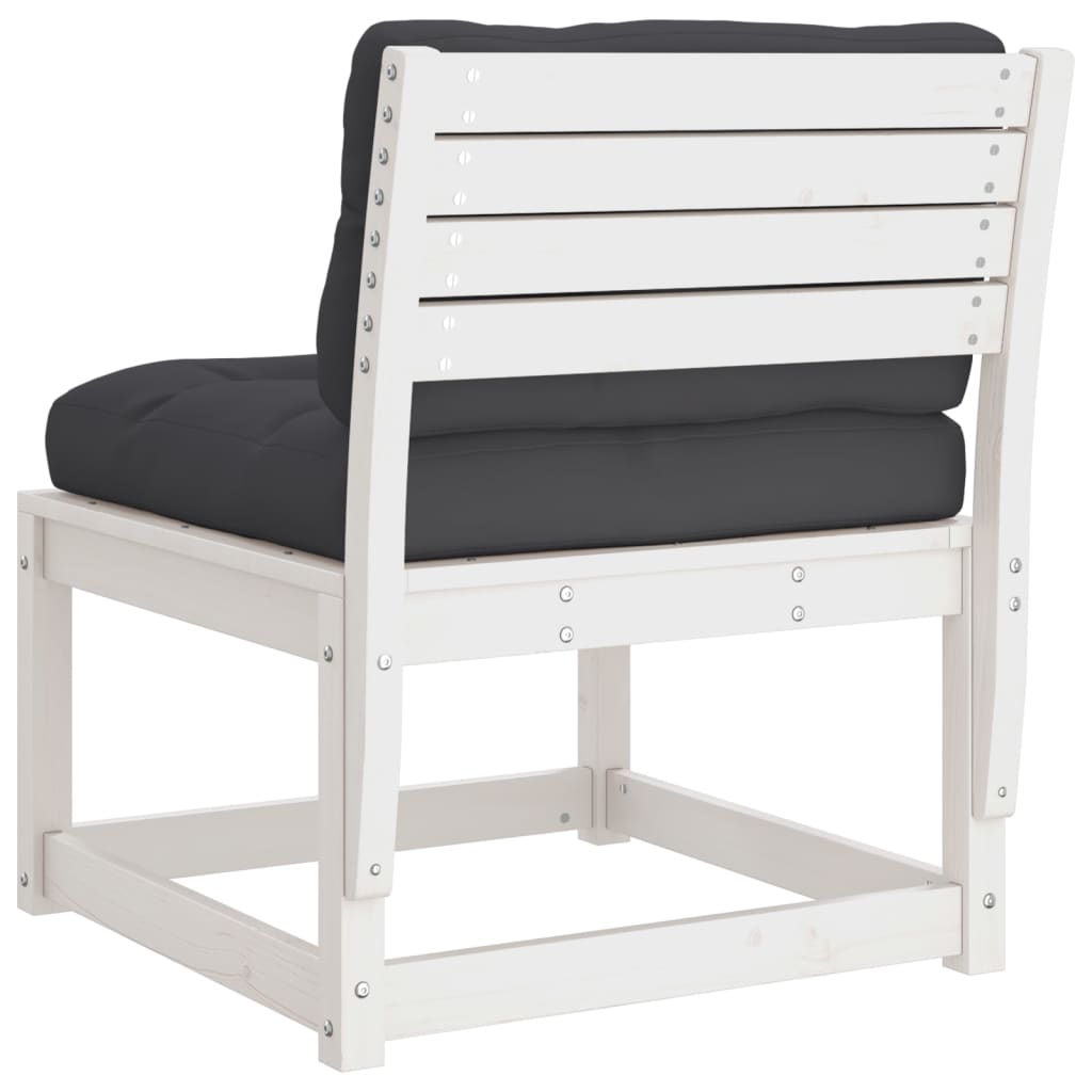 Garden Sofa | Set of 2 | White and Anthracite