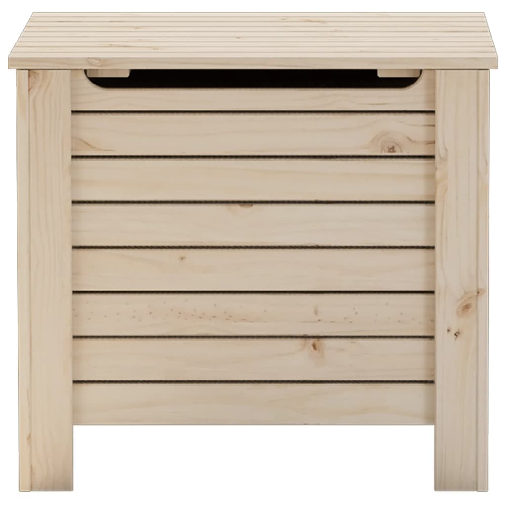 vidaXL Storage Box with Lid RANA 60x49x54 cm Solid Wood Pine