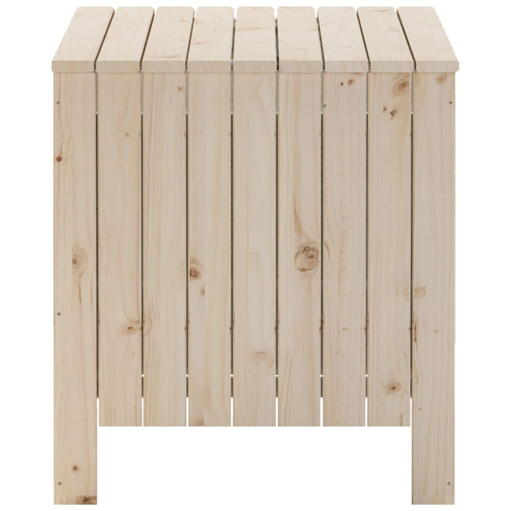 vidaXL Storage Box with Lid RANA 80x49x54 cm Solid Wood Pine