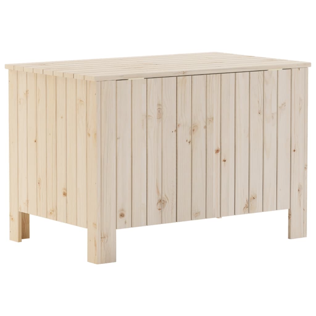 vidaXL Storage Box with Lid RANA 80x49x54 cm Solid Wood Pine