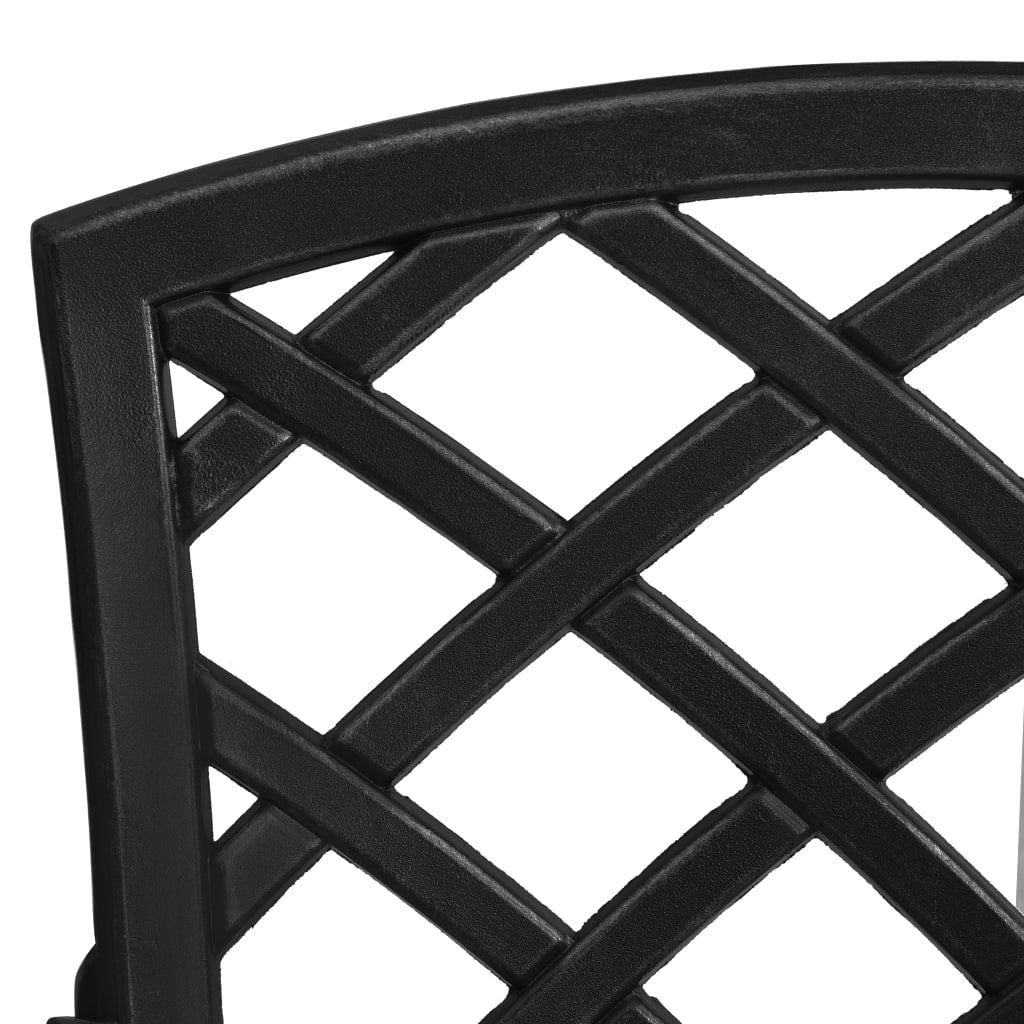 Garden Chair | Black | Cast aluminium | Medium | Durable | Garden Chair