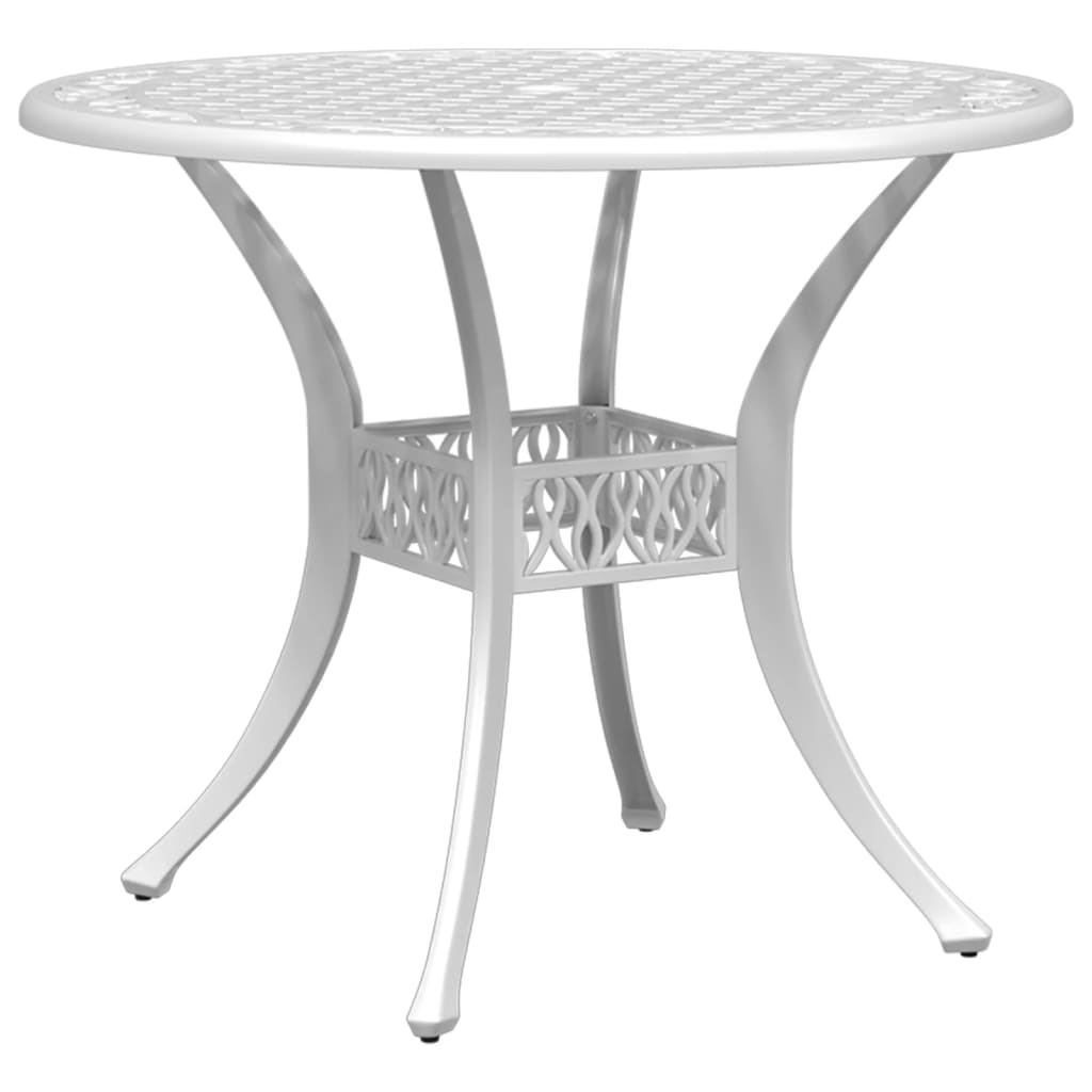 Bistro Set | White | Cast aluminium | Medium | Durable | Bistro Set