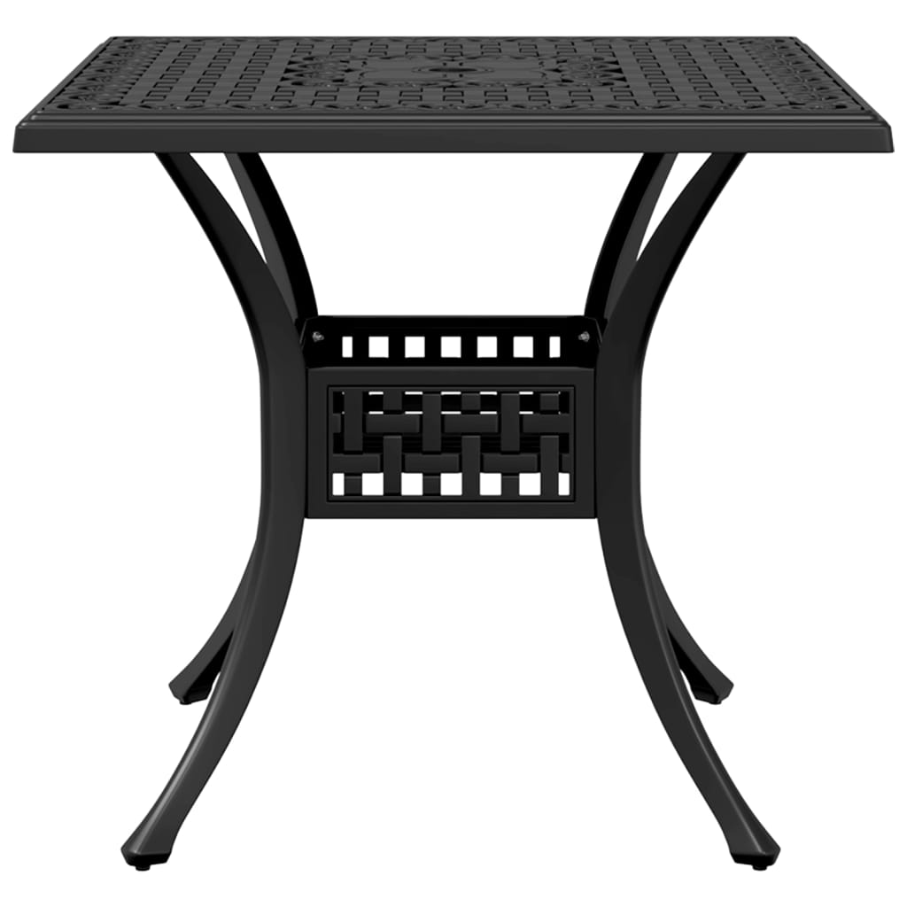 Garden Dining Set | Black | Cast Aluminium | Medium | Durable