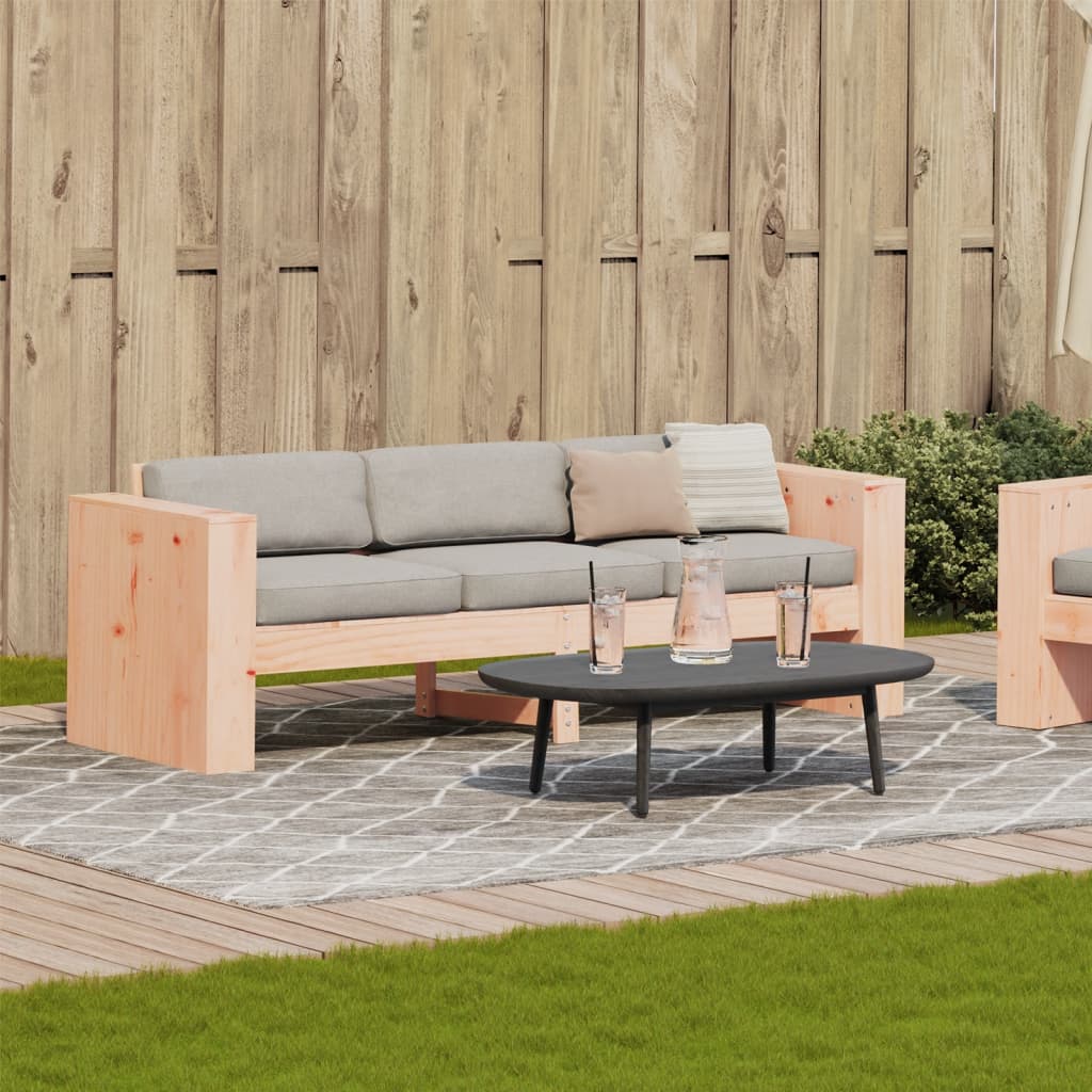 vidaXL Garden Sofa 3-Seater 189x60x62 cm Solid Wood Douglas