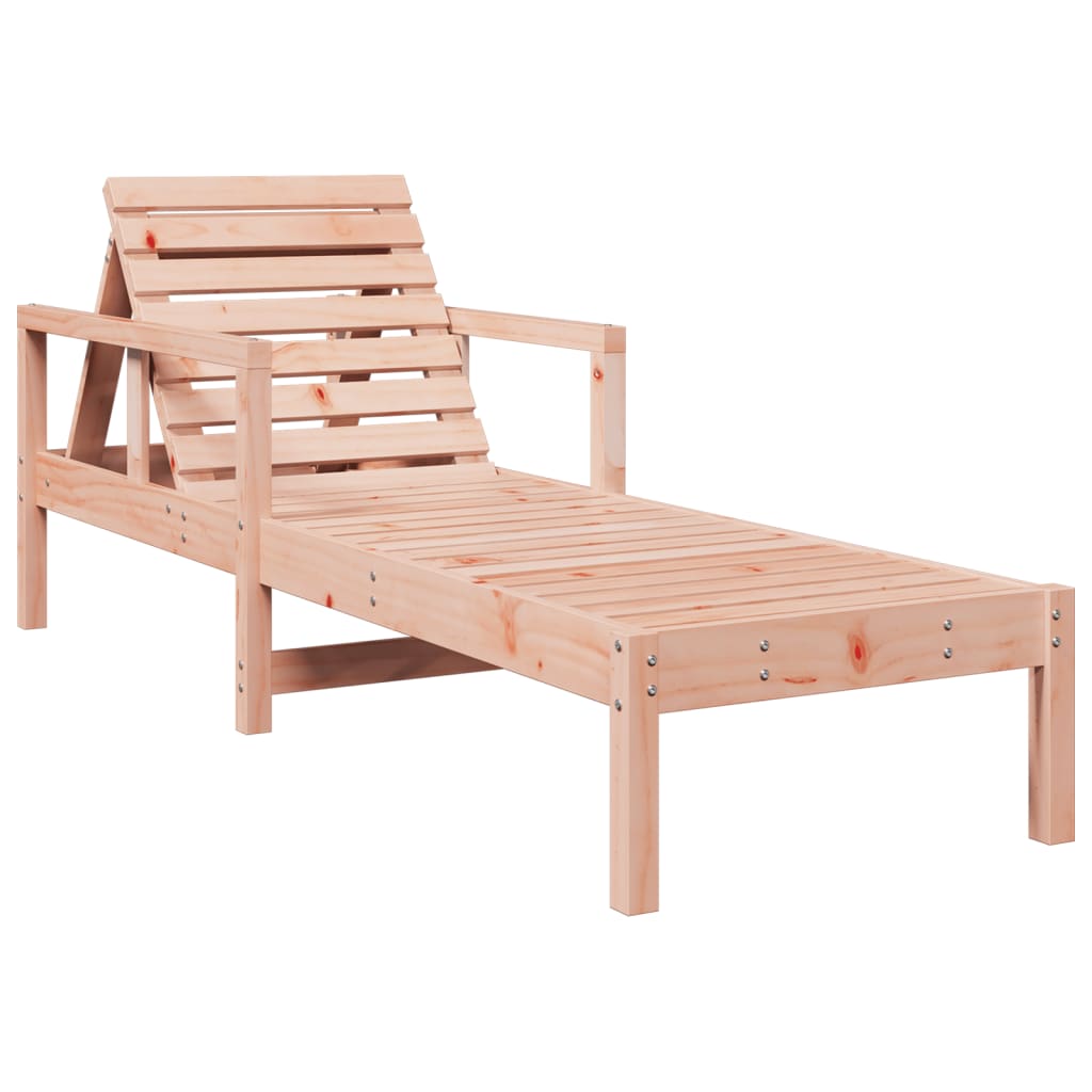 vidaXL Sun Lounger 199.5x62x55 cm Solid Wood Douglas