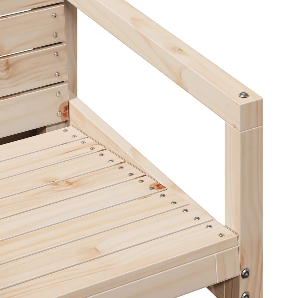 Garden Lounge Set | Pine Wood | Solid Pine Wood | Medium