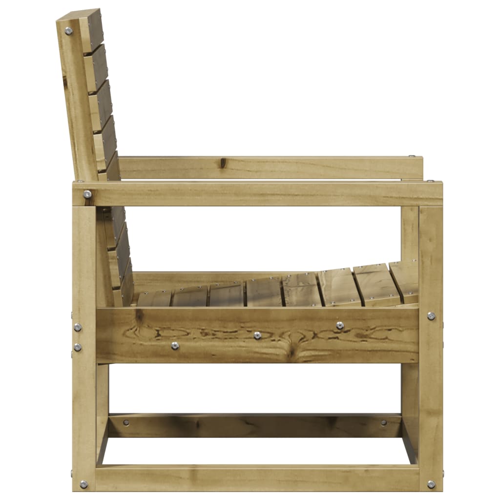 Garden Lounge Set | Natural wood | Vacuum pressure treated pine wood