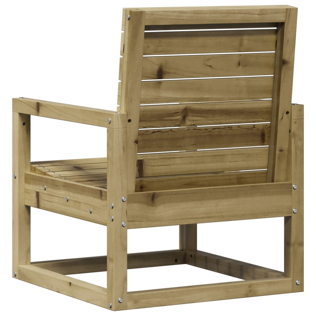 Garden Lounge Set | Natural wood | Vacuum pressure treated pine wood