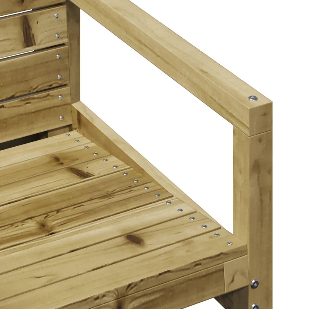 Garden Lounge Set | Natural wood | Vacuum pressure treated pine wood