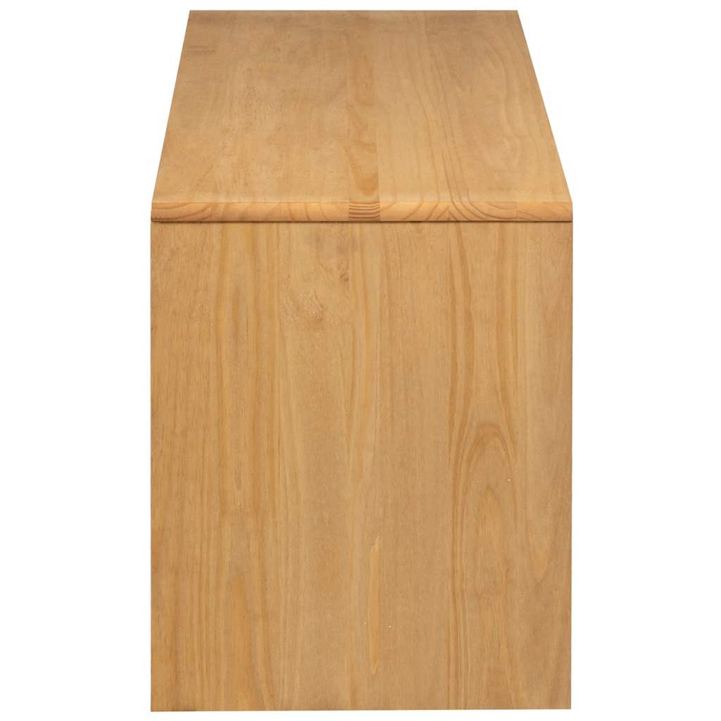 TV Cabinet "SAUDA" Oak 99x43x55 cm Solid Wood Pine