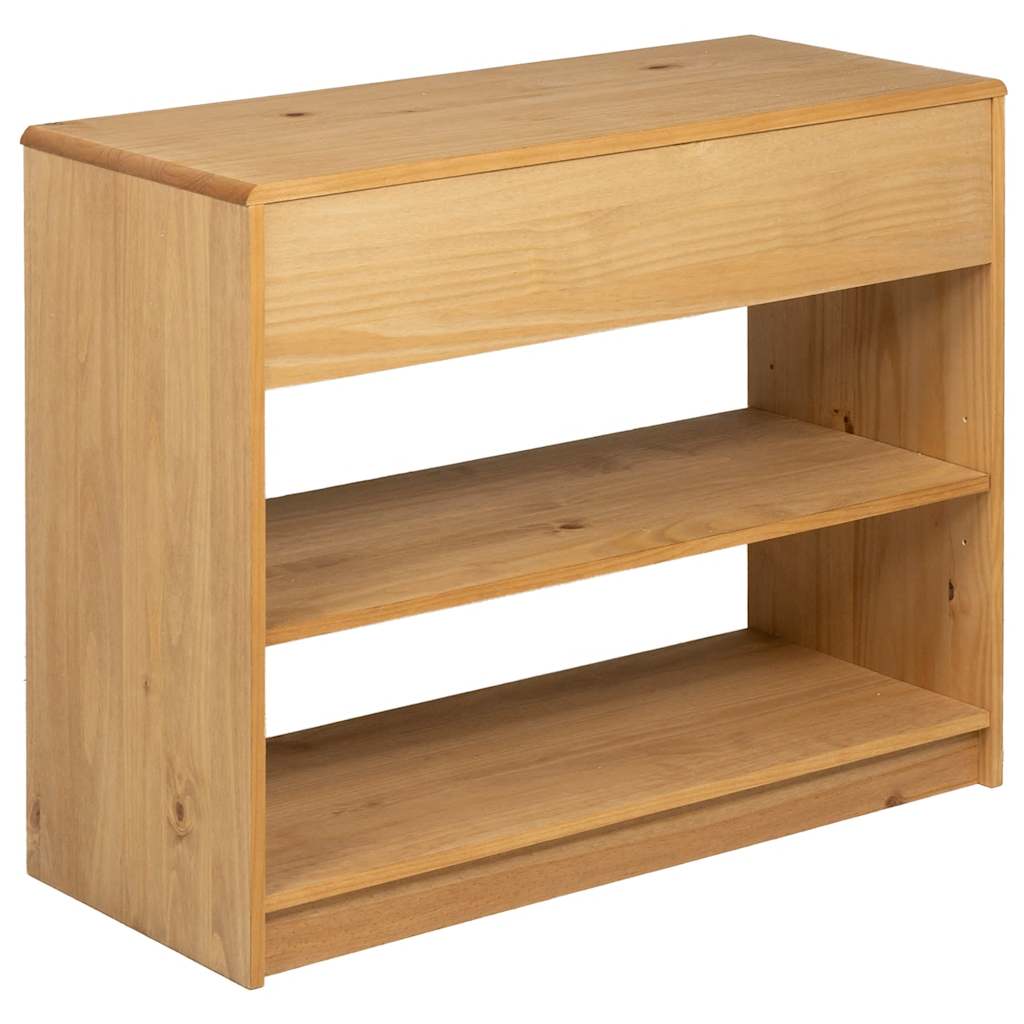 Console Table SAUDA Oak 89.5x36.5x73 cm Solid Wood Pine