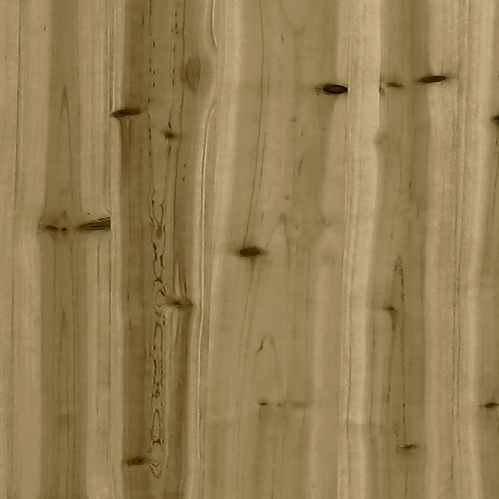 Garden Sofa | Natural wood colour | Impregnated pine wood | Compact
