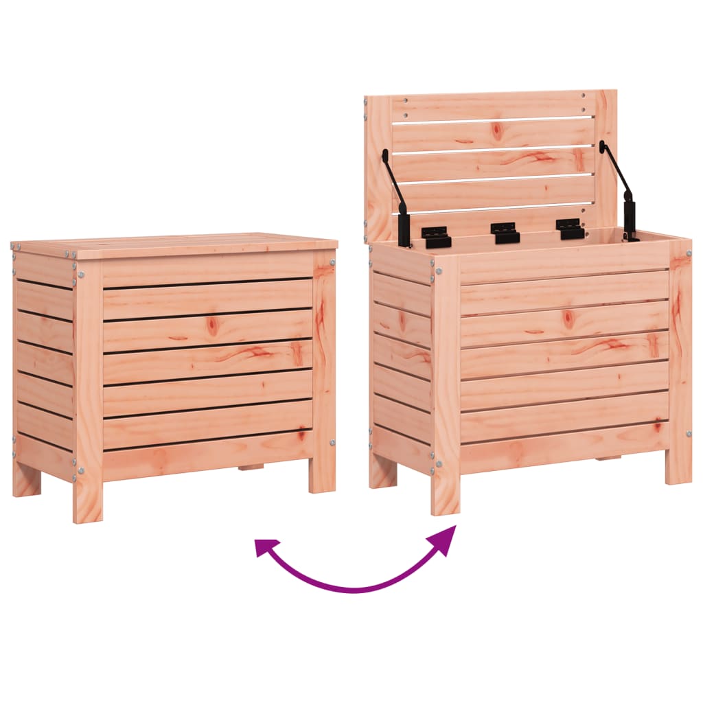 Garden Footstool | Natural Wood | Solid Douglas Wood | Medium | Modular
