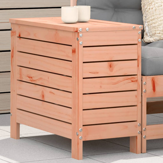 Garden Footstool | Natural Wood | Solid Douglas Wood | Medium | Modular