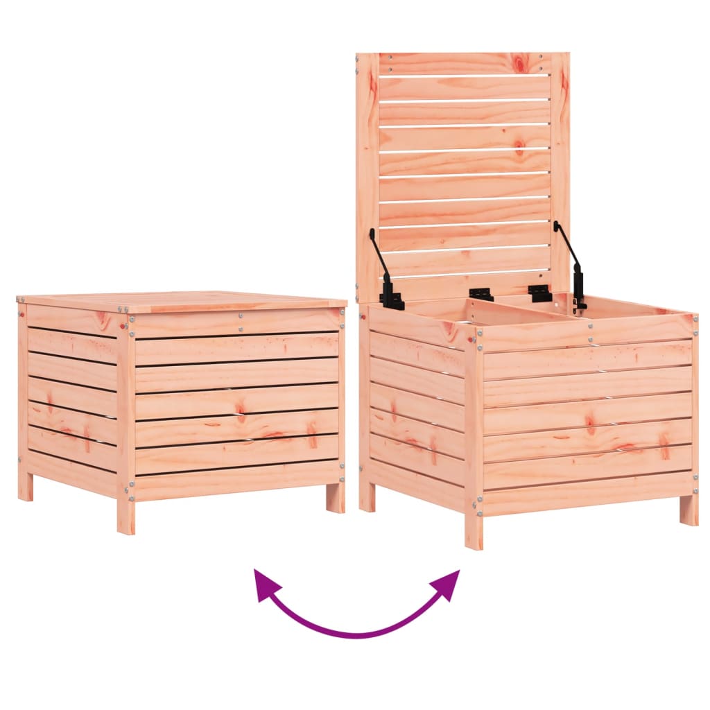 Garden Footstool | Natural wood | Solid Douglas Fir wood | Standard
