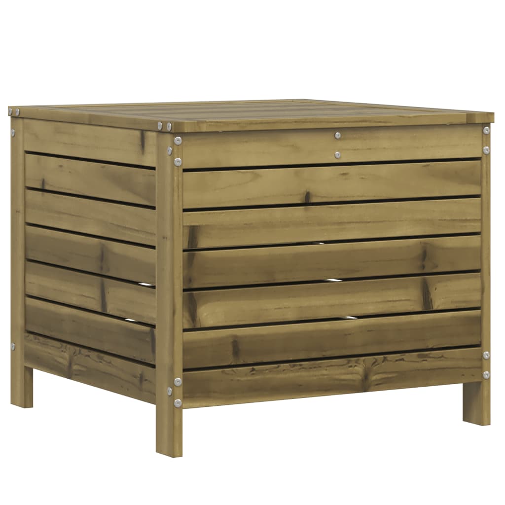 Garden Footstool | Natural wood | Impregnated pinewood | Standard