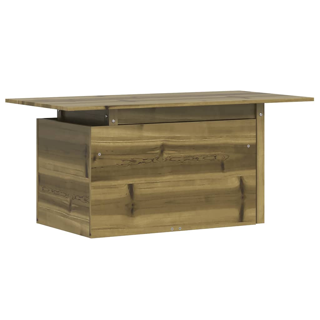 Garden Table 100x50x75 cm Impregnated Wood Pine
