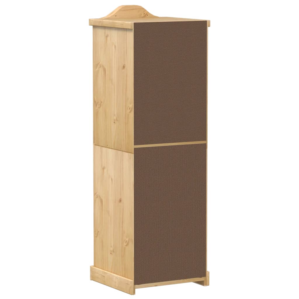 vidaXL Wardrobe Corona 55x52x170 cm Solid Wood Pine