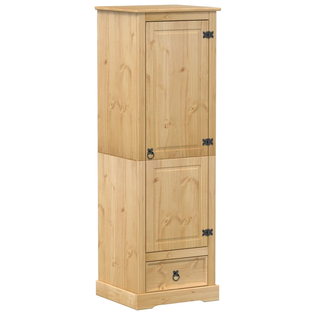 vidaXL Wardrobe Corona 55x50x170 cm Solid Wood Pine