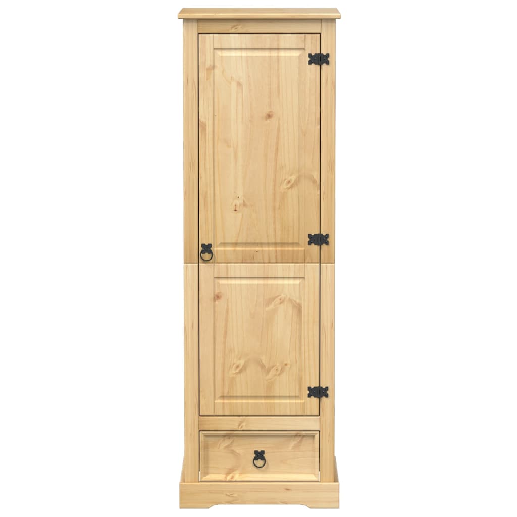 vidaXL Wardrobe Corona 55x50x170 cm Solid Wood Pine