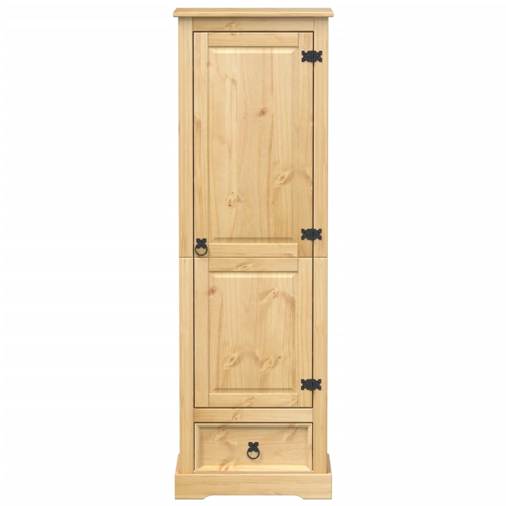 vidaXL Wardrobe Corona 55x38x170 cm Solid Wood Pine