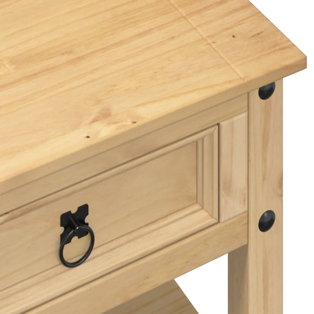Coffee Table with Drawers "Corona" 100x48x45 cm Solid Wood Pine