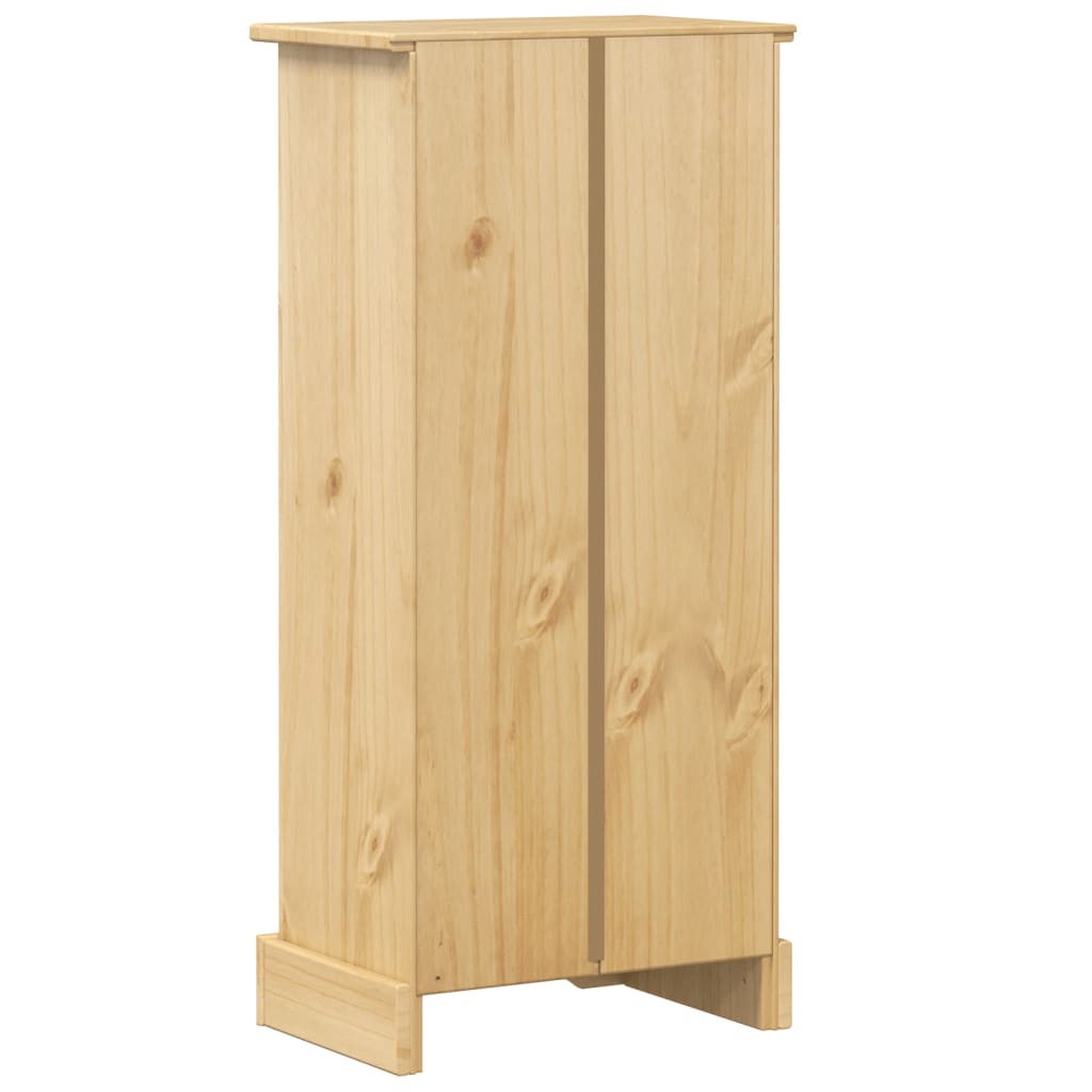 vidaXL Bookcase Corona 46x29x100 cm Solid Wood Pine