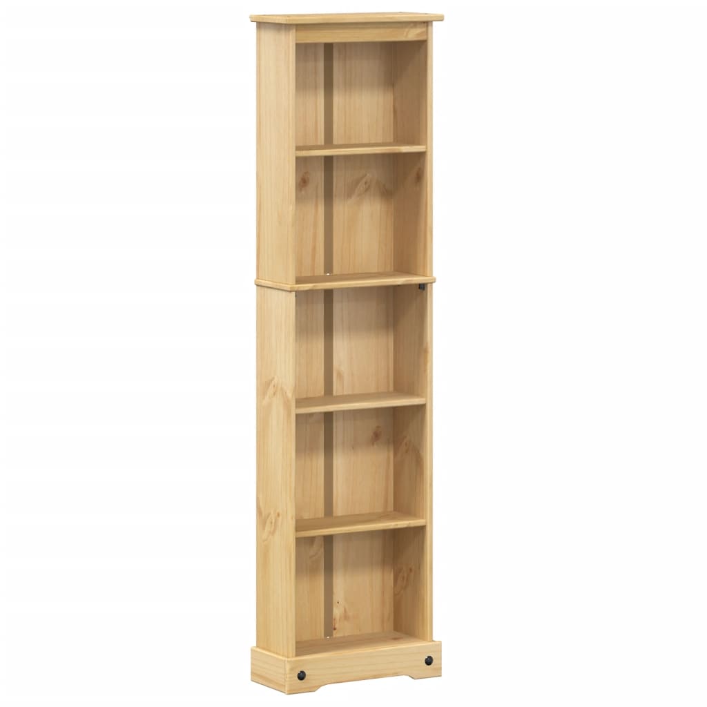 vidaXL Bookcase Corona 46x20x170 cm Solid Wood Pine