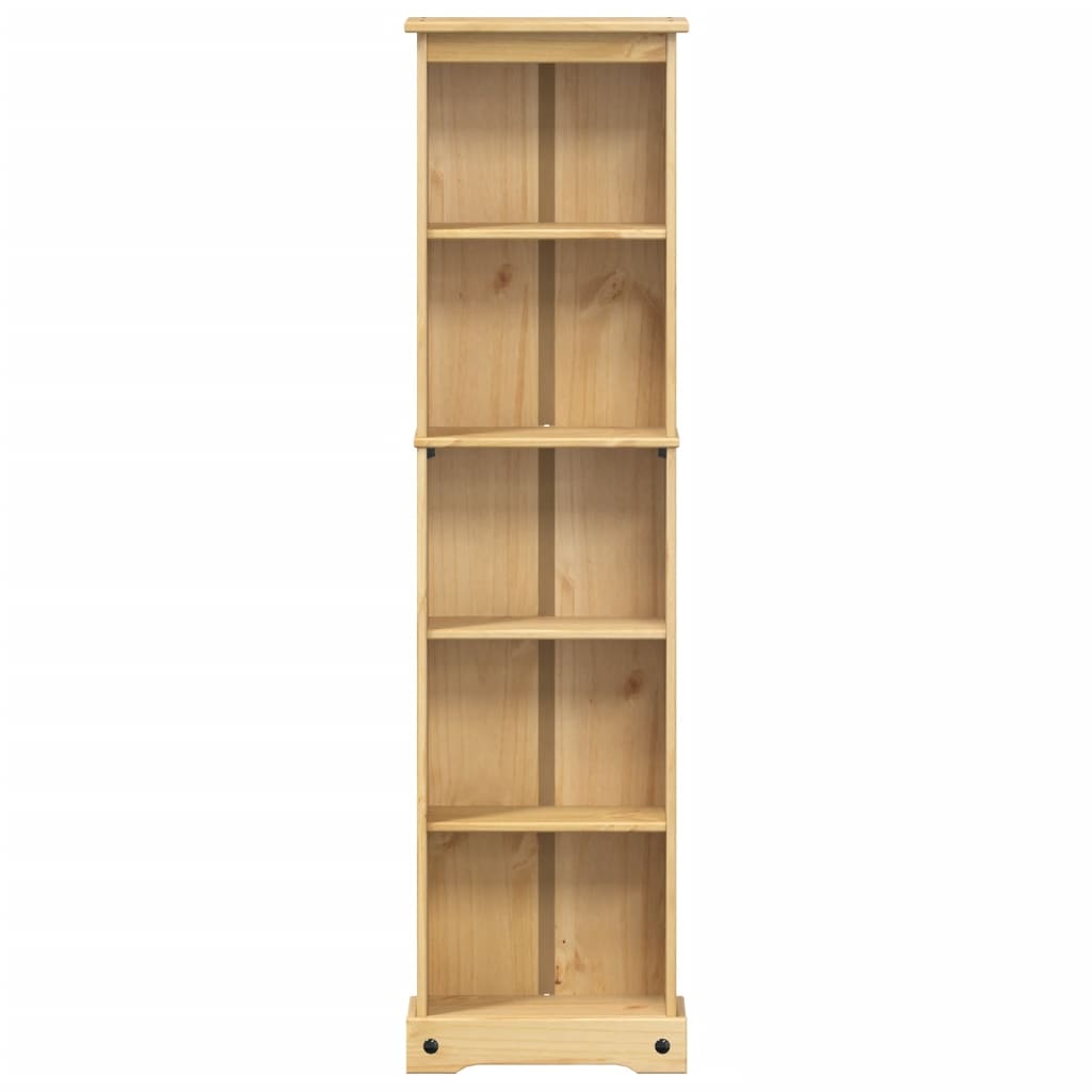 vidaXL Bookcase Corona 46x20x170 cm Solid Wood Pine