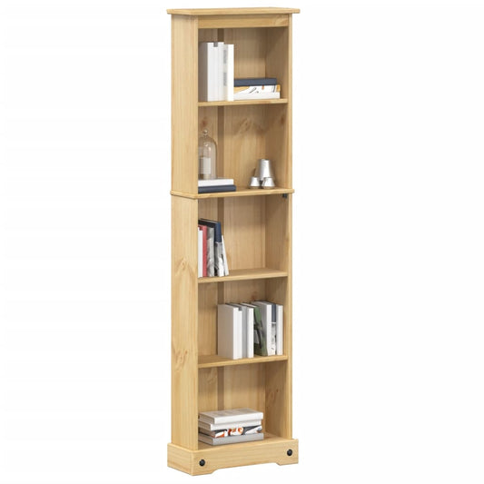 vidaXL Bookcase Corona 46x20x170 cm Solid Wood Pine